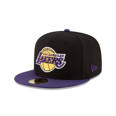 Los Angeles Lakers Gorra | New Era NBA 2tone 59fifty Fitted Cap Mexico - Negros